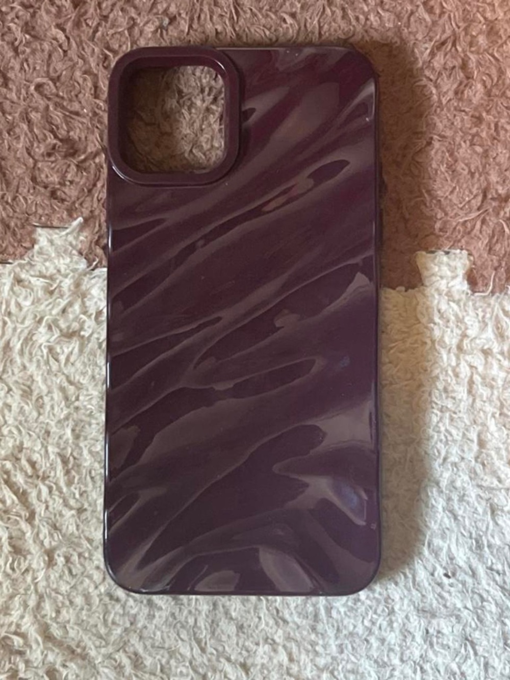 Burgundy iPhone Case